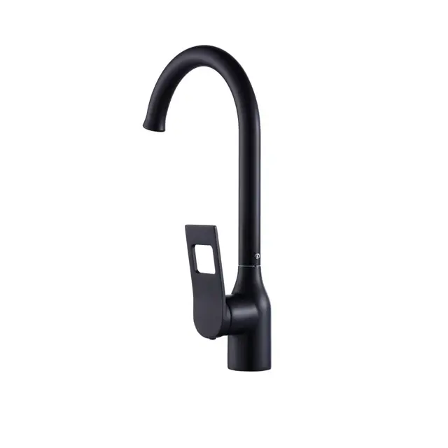 Single Lever High Spout Brass Kitchen Mixer