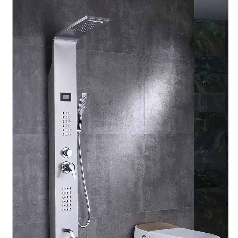 Hot and Cold Massage Shower Panel